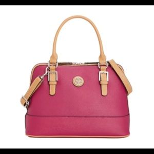 Giani Bernini Pink Leather Shoulder Bag